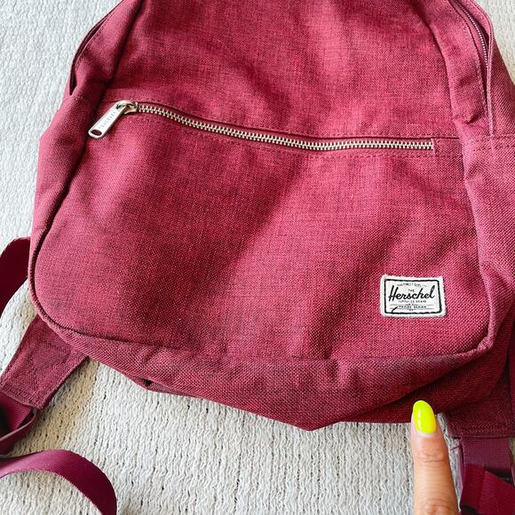 Herschel Backpacks Red Mini Backpack Bag - Picture 4 of 9